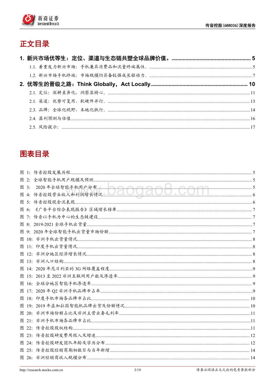 传音控股深度报告：领航新兴市场：定位、渠道与生态链共塑全球品牌价值.pdf_第3页