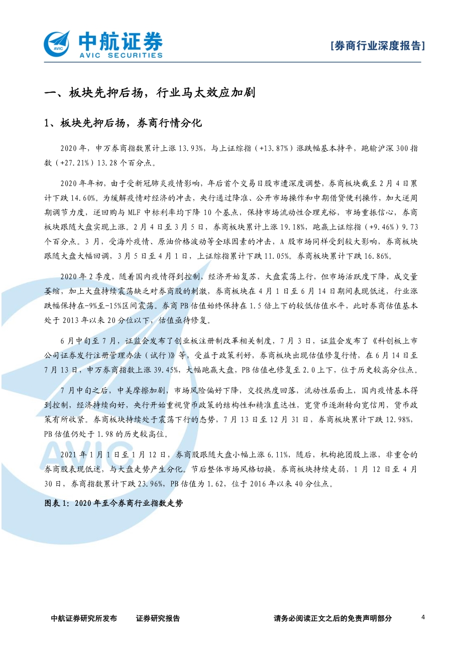 证券行业2020年年报及2021年一季报总结.pdf_第4页