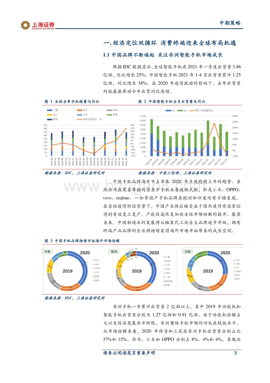 2021年电子行业中期投资策略：品牌崛起机遇已现智驾服务风口将至.pdf_第3页