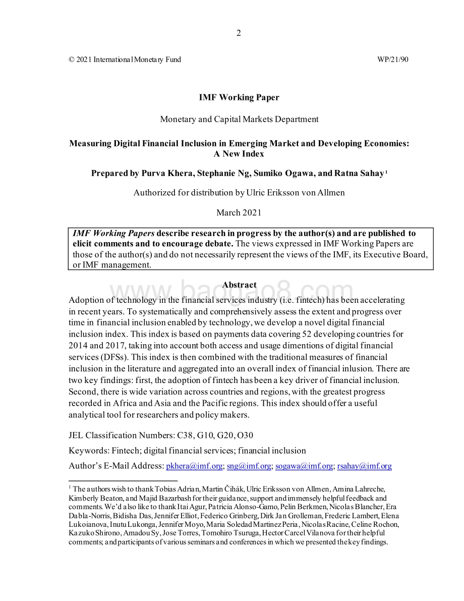 新兴和发展中经济体数字普惠金融指数（英文版）.pdf_第2页