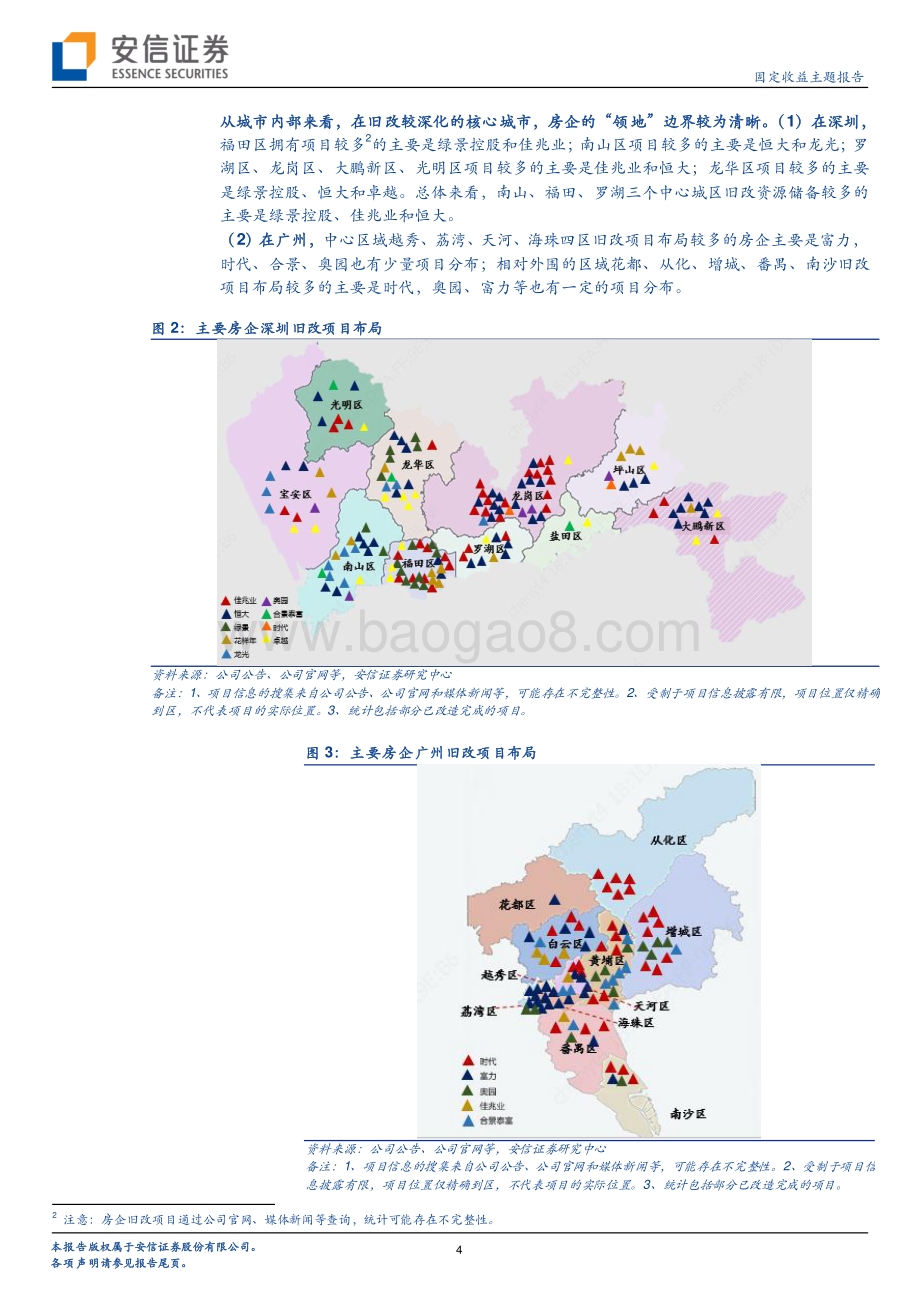 城市更新系列报告四：解析房企旧改地图：“领地”特征与三条红线以来的变化.pdf_第4页