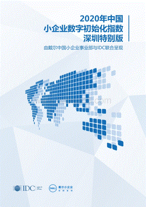 2020年中国小企业数字初始化指数深圳特别版.pdf