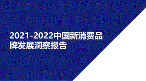 2021-2022中国新消费品牌发展洞察报告.pdf