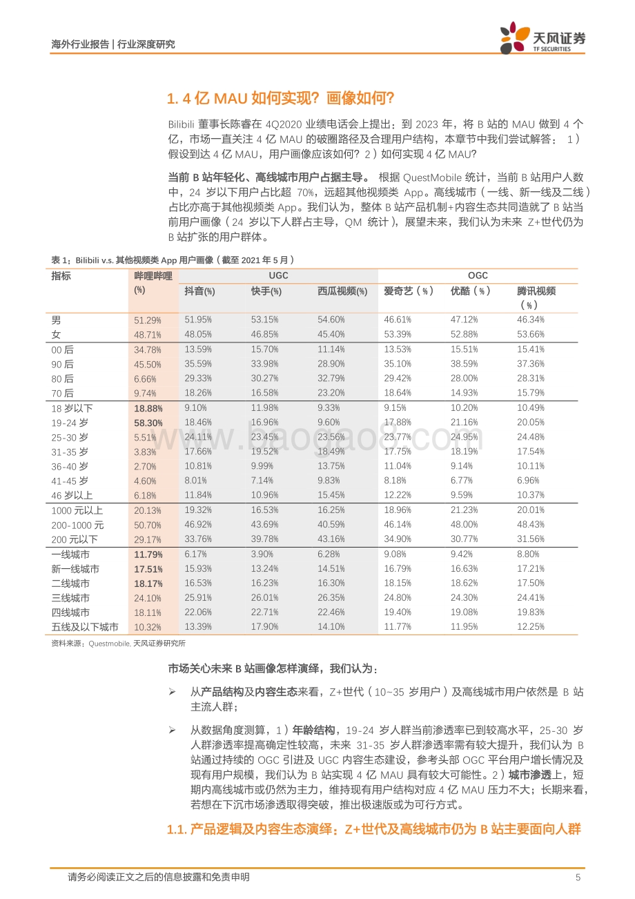 哔哩哔哩三问：“小破站”的中场战事.pdf_第5页