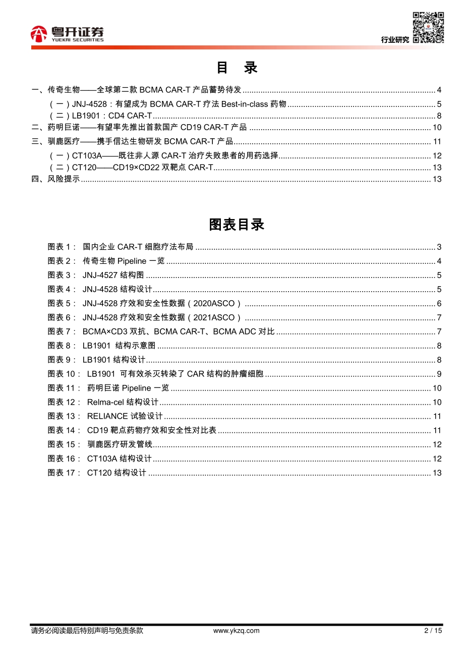 CAR-T深度报告（二）：国内CAR-T细胞疗法梳理.pdf_第2页