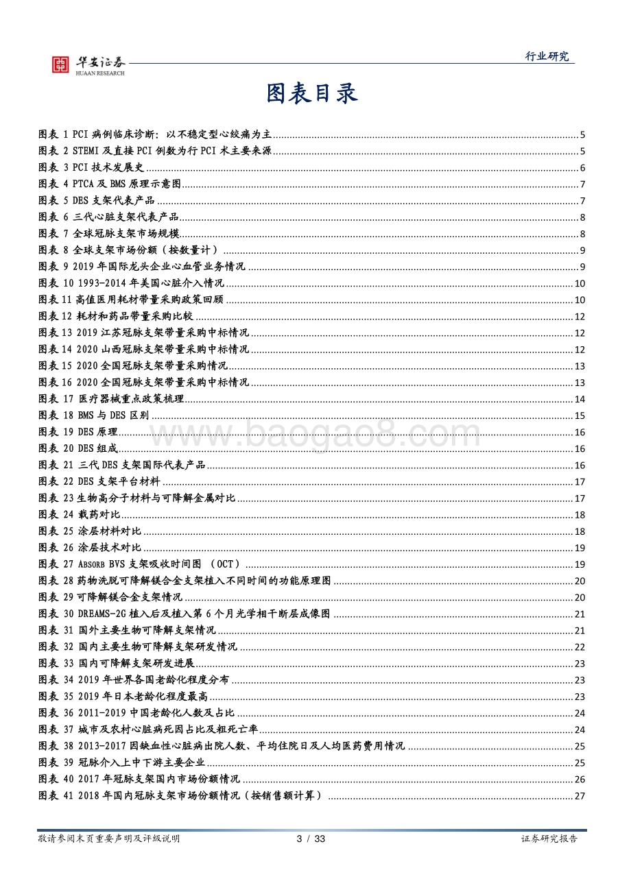 冠脉支架系列报告之一：拨开集采迷雾探究冠脉支架方向.pdf_第3页