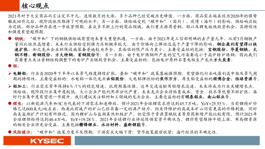 钢铁有色行业2021年中期投资策略：全面崛起.pdf_第2页