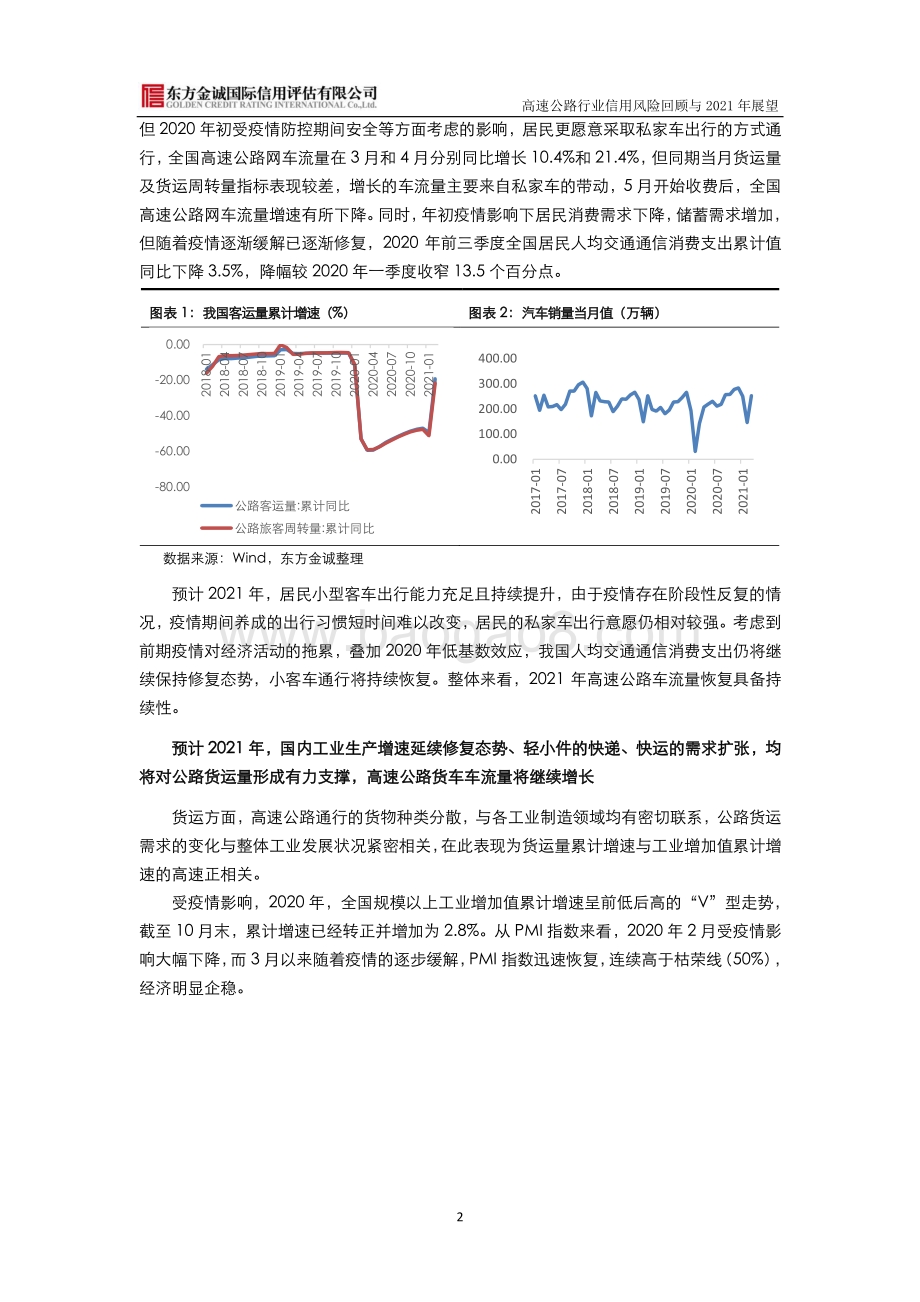 高速公路行业信用风险回顾与2021年展望.pdf_第3页