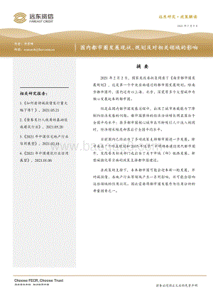 国内都市圈发展现状、规划及对相关领域的影响.pdf