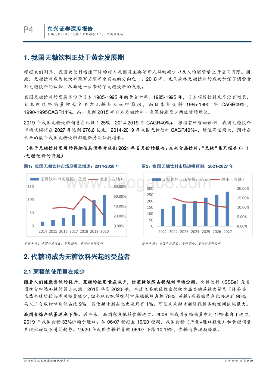 “无糖”系列报告（二）：代糖的崛起.pdf_第4页