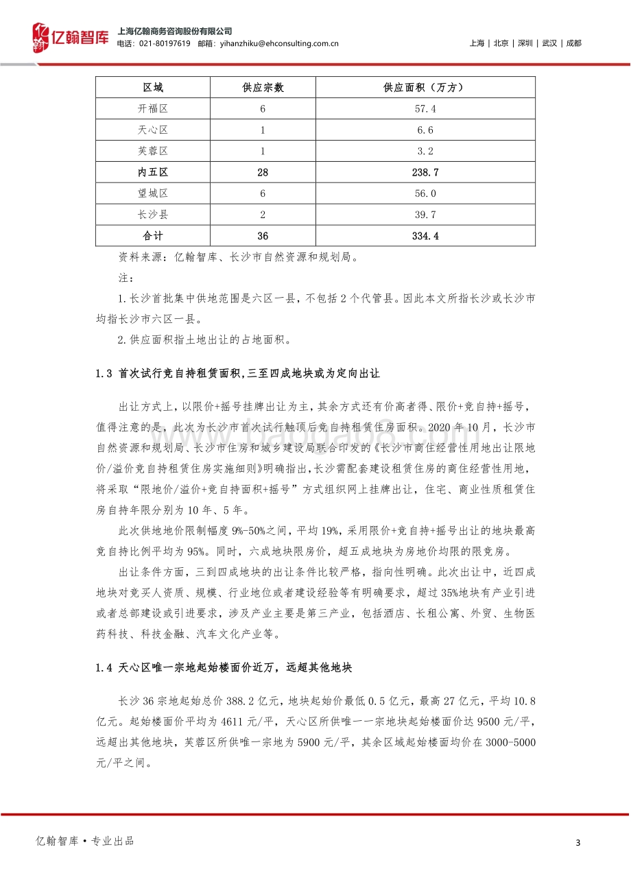 长沙首批集中供地深度：“依旧很稳”.pdf_第3页