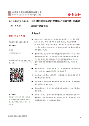 2021年5月银行间债券市场月报分析.pdf