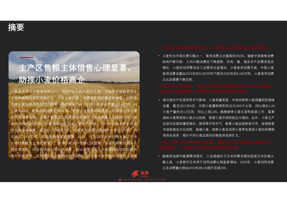 2021年大宗商品系列报告：小麦行业发展分析短报告.pdf_第2页