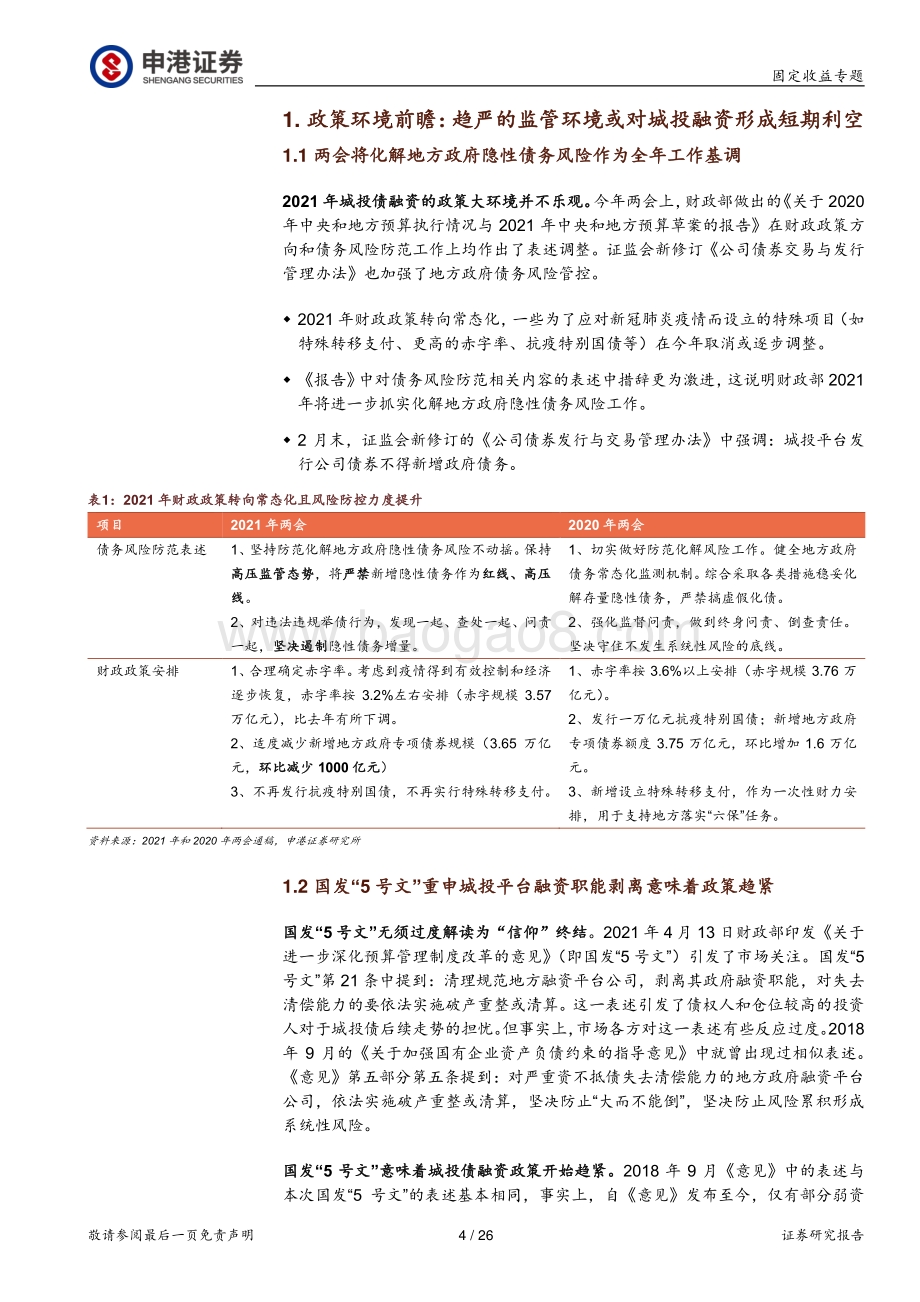 2021年城投债中期展望：新型城镇化建设带来新机会.pdf_第4页