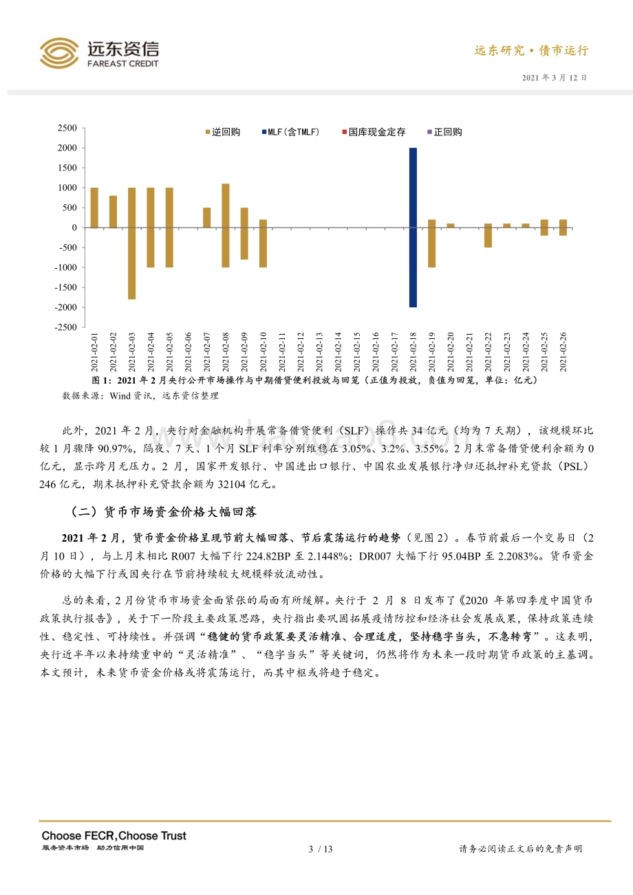 2021年2月利率债市场运行报告.pdf_第5页