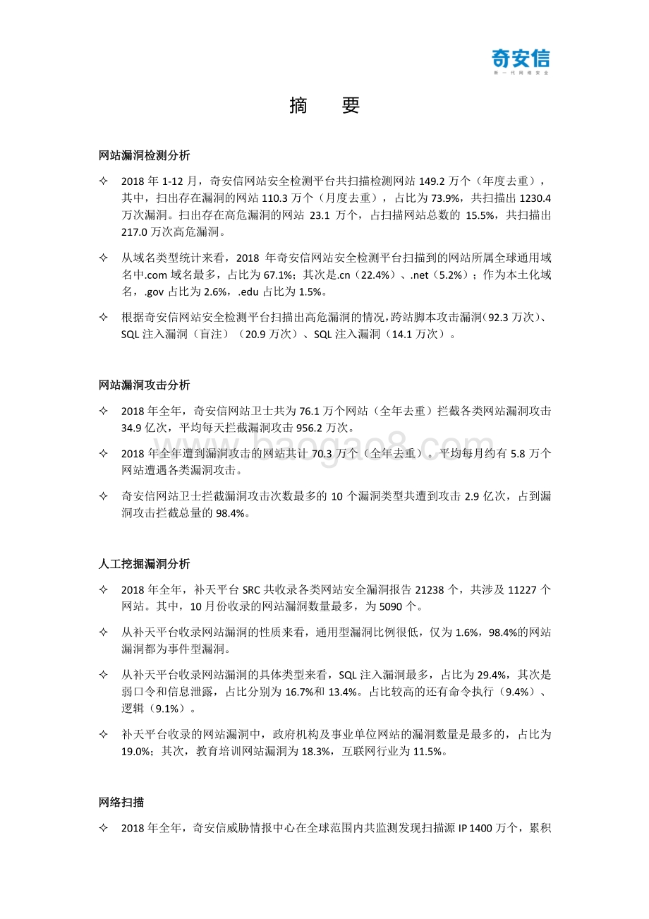 2018年中国网站安全形势分析报告.pdf_第3页