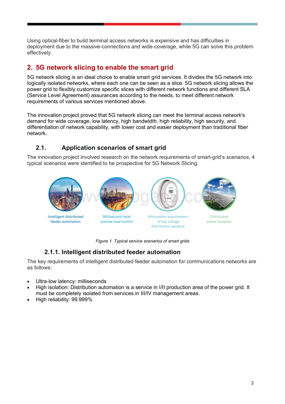 5G独立组网驱动应用案例集：基于5G网络切片的智能电网（英文版）.pdf_第4页