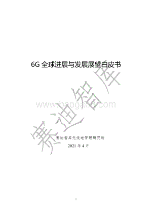 6G全球进展与发展展望白皮书.pdf