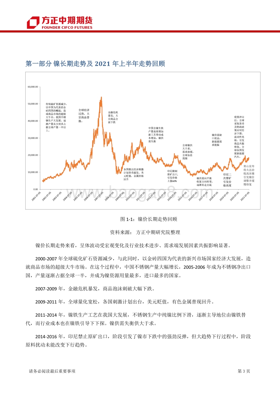 2021年镍上半年行情回顾和下半年行情展望.pdf_第3页