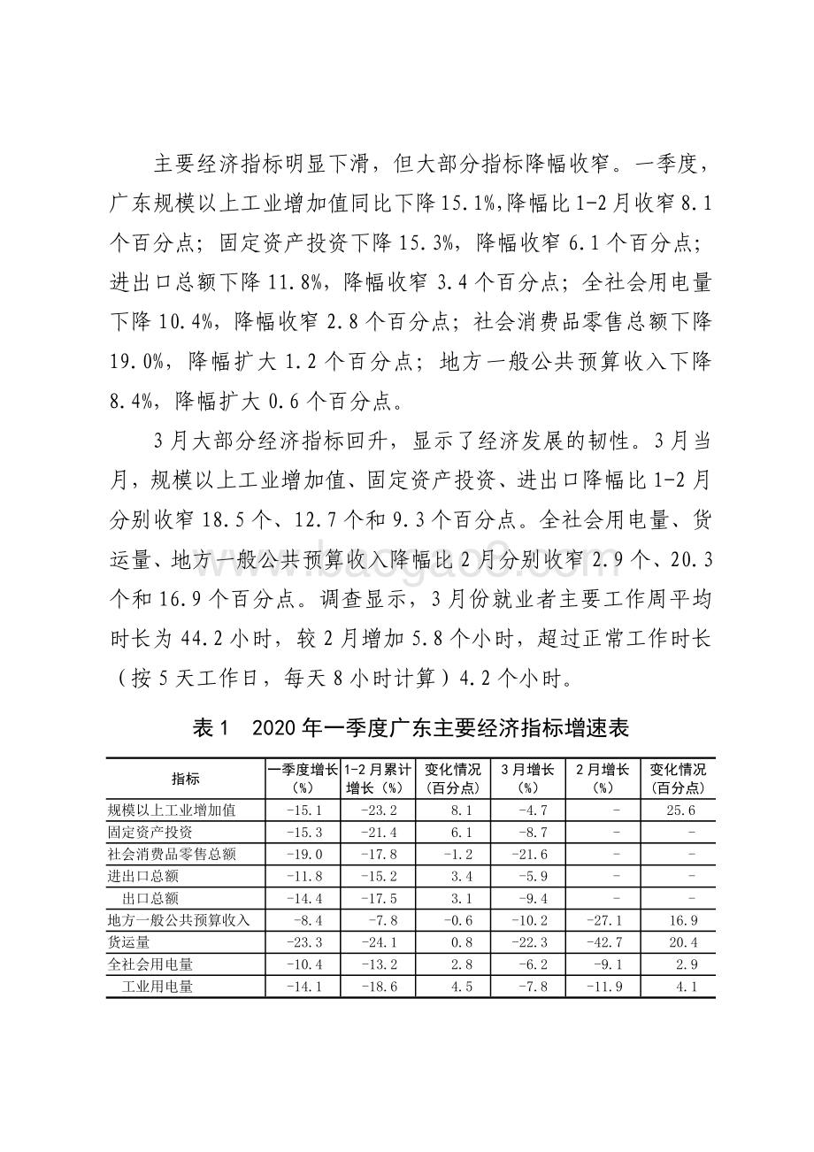 2020年一季度广东宏观经济运行情况分析.pdf_第3页