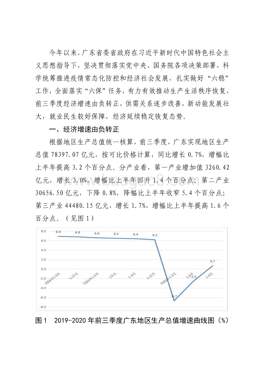 2020年前三季度广东经济运行情况分析.pdf_第2页