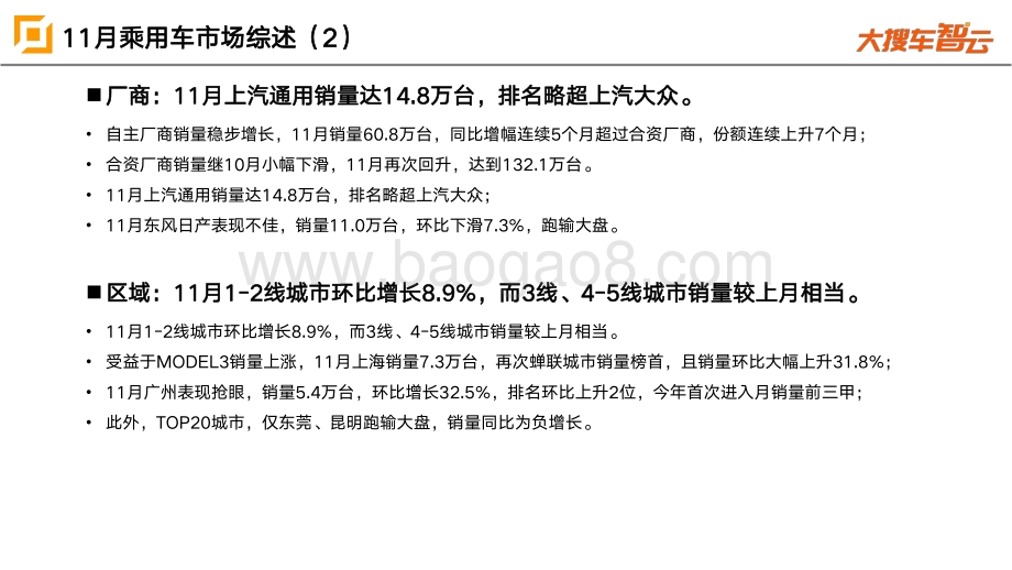 2020年11月乘用车零售量分析报告.pdf_第3页