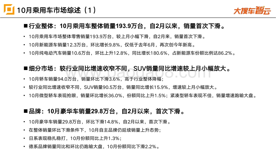 2020年10月乘用车零售量分析报告.pdf_第2页