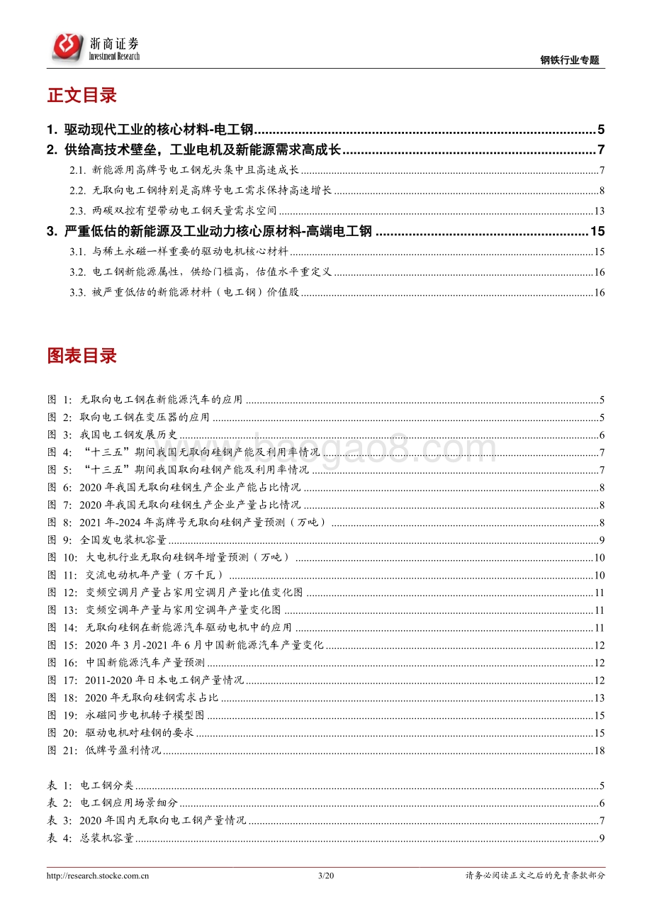 电工钢行业深度报告：新能源及工业动力核心材料：被忽视低估的电工钢(1).pdf_第3页
