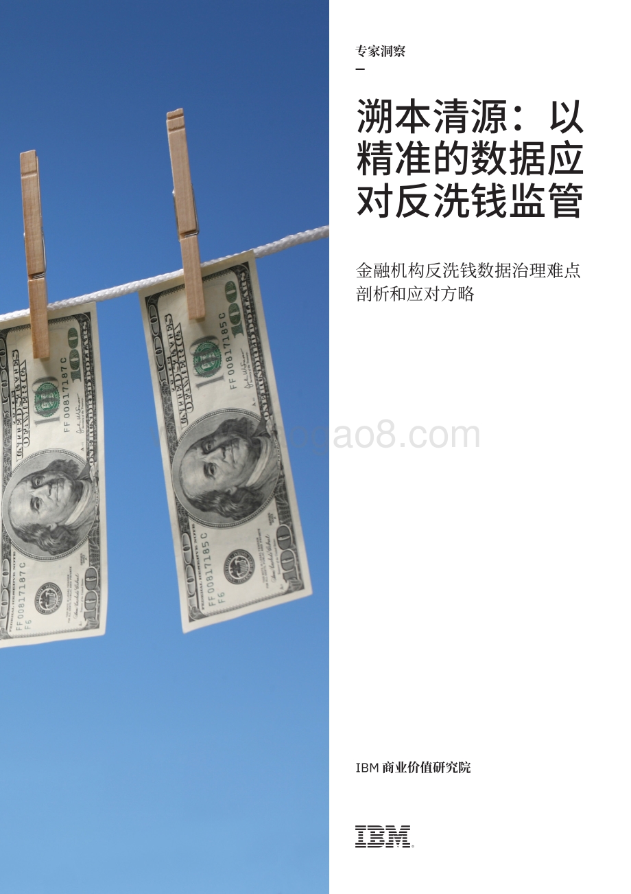 金融机构反洗钱数据治理难点剖析和应对方略：溯本清源：以精准的数据应对反洗钱监管.pdf_第1页