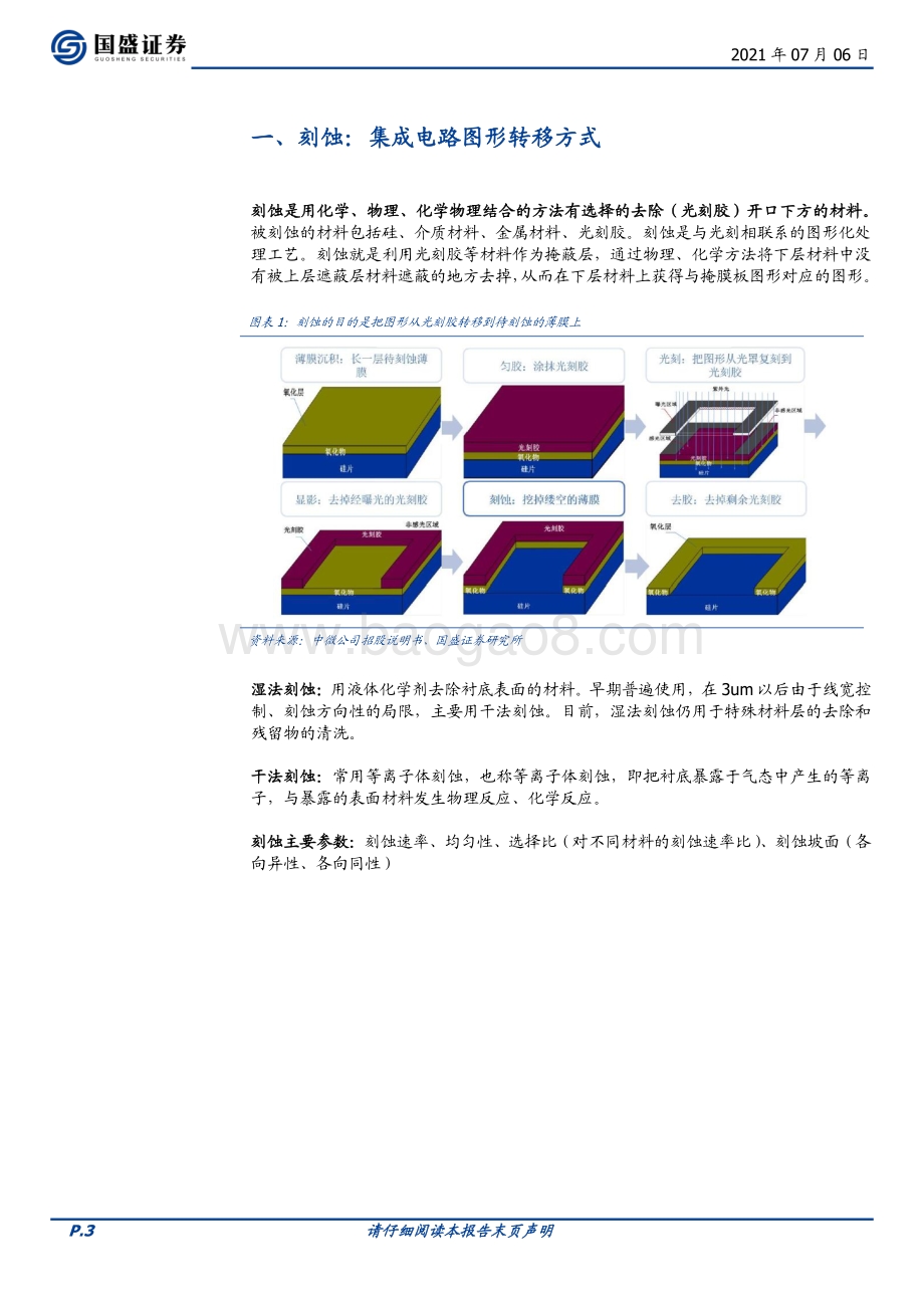 半导体设备系列：刻蚀主赛道有望加速导入国产设备.pdf_第3页