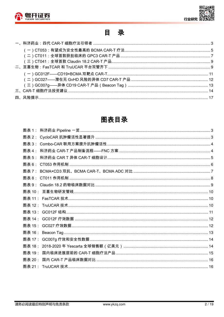 CAR-T深度报告（三）：国内CAR-T细胞疗法梳理及投资建议.pdf_第2页