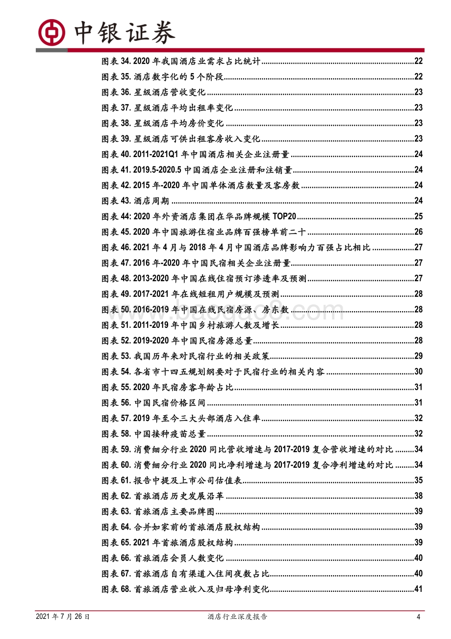 酒店行业深度报告：疫情间企业逆势扩张复苏中规模效应渐显.pdf_第4页