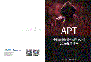 全球高级持续性威胁（APT）2020年度报告.pdf