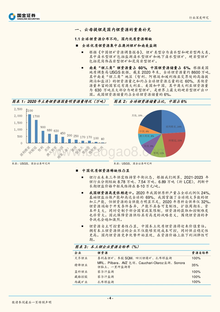 锂行业深度：云母提锂-中国锂资源重要补充.pdf_第4页