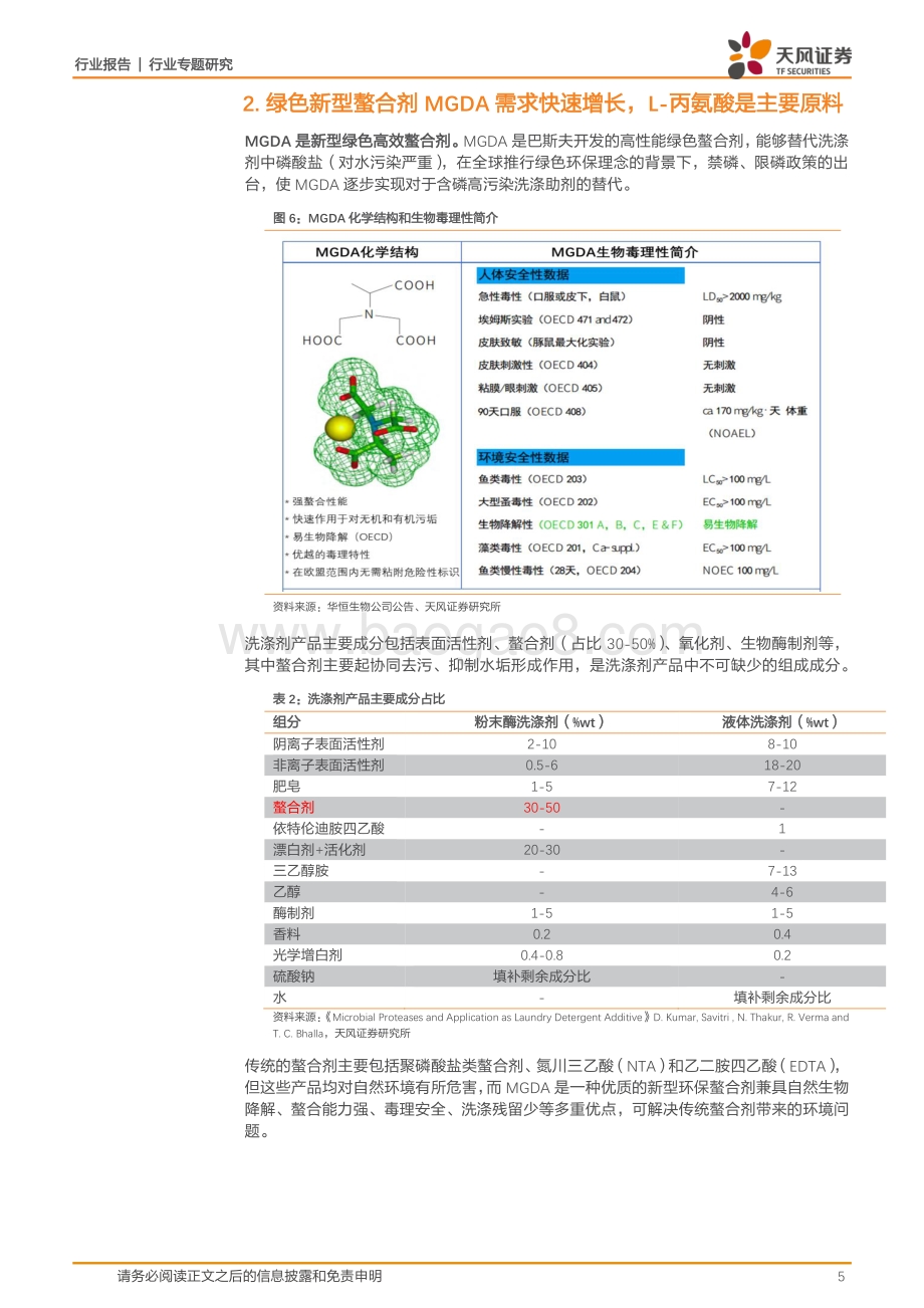 L-丙氨酸：技术变革催生需求增长龙头优势显著.pdf_第5页