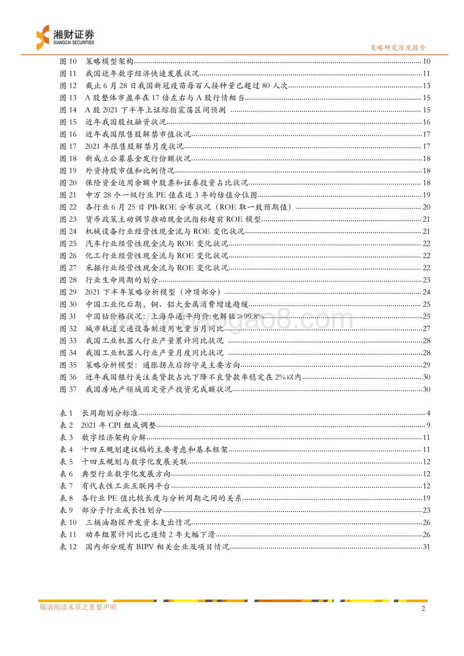 2021下半年度策略研究：冲顶与等待通胀剪刀差拐点.pdf_第3页