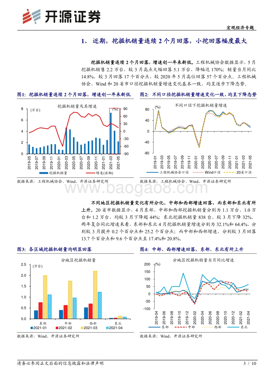 宏观经济专题：从挖掘机变化看经济演绎.pdf_第3页