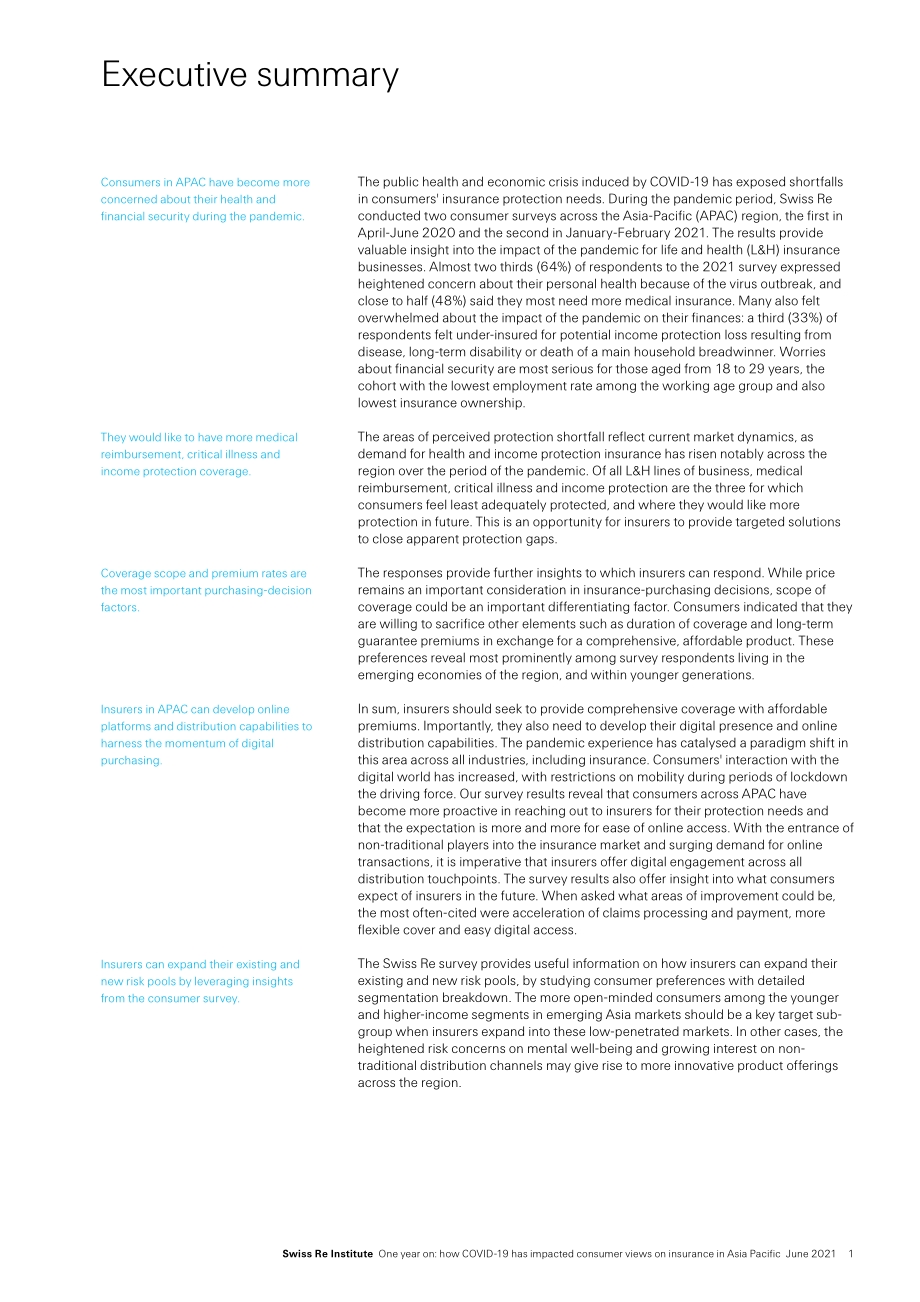2021年疫情后期中国消费者保险行为洞察分析（英文版）.pdf_第3页