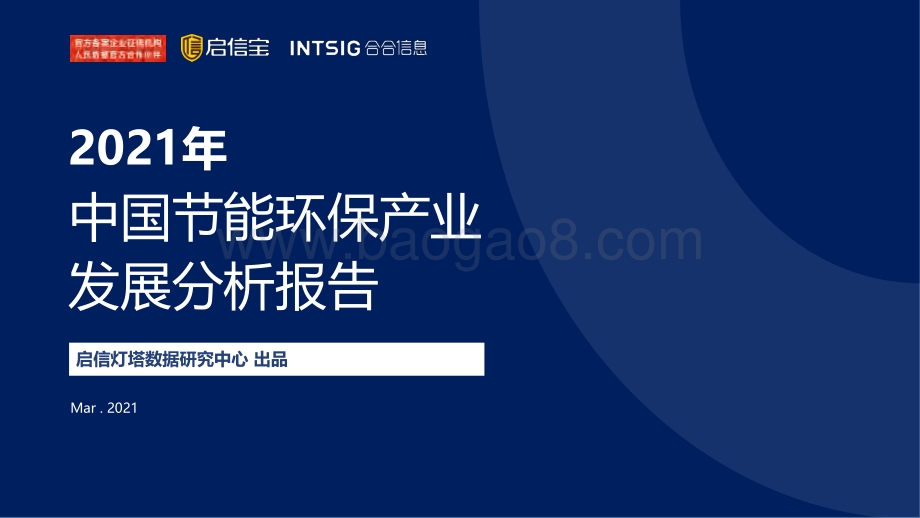 2021年中国节能环保产业发展分析报告.pdf_第1页