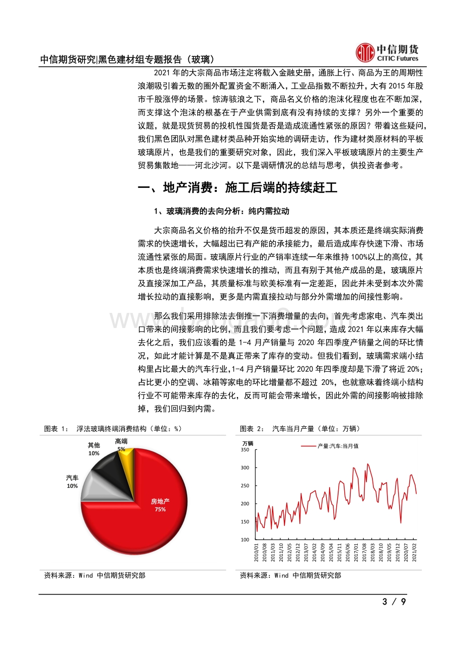 河北地区玻璃市场调研：短期调整长期保持乐观.pdf_第3页