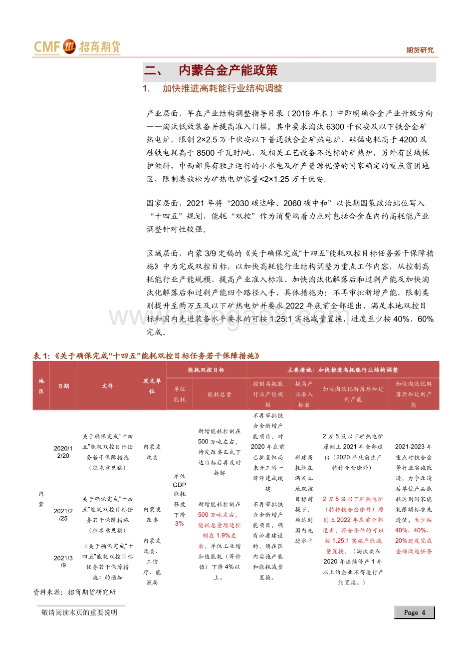 内蒙淘汰落后产能政策分析：能耗双控专题二之产能淘汰.pdf_第4页