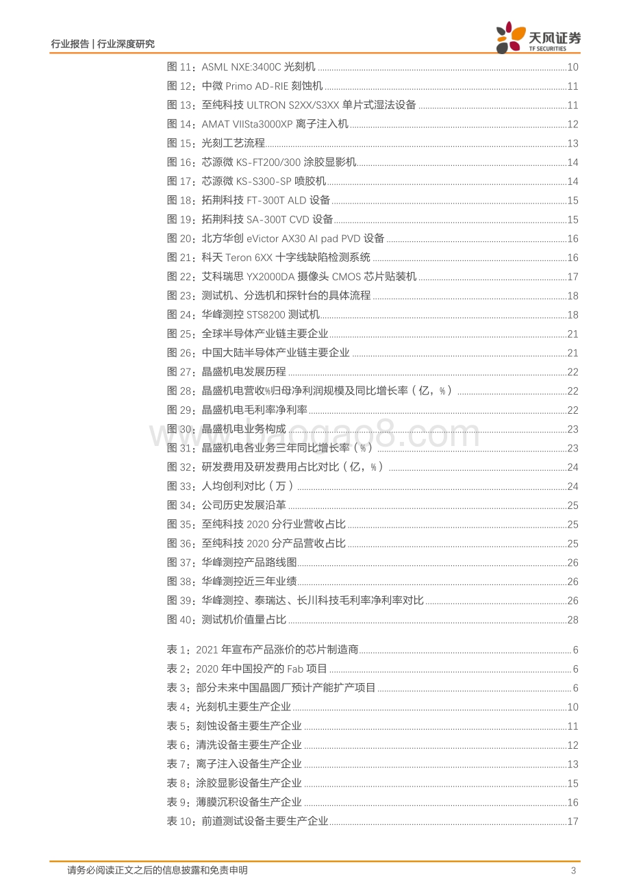 半导体设备行业报告：缺芯加速国产替代半导体设备迎来上升周期.pdf_第3页