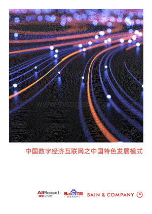 中国数字经济互联网之中国特色发展模式.pdf