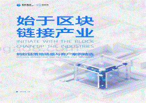 蚂蚁链落地场景与客户案例精选.pdf