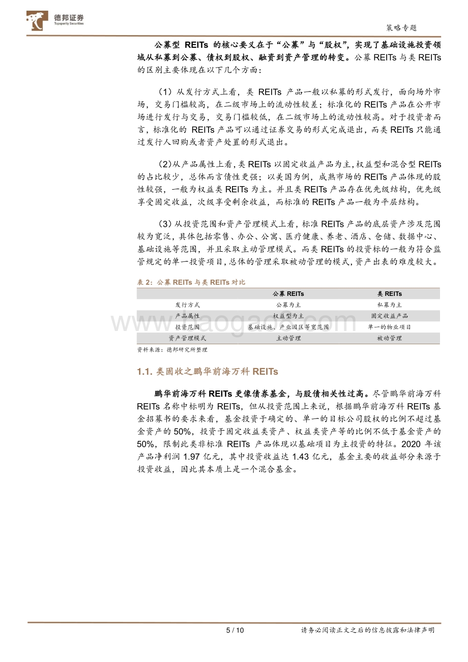 如何甄别REITs？首批公募REITs的战略定位与海外启示.pdf_第5页