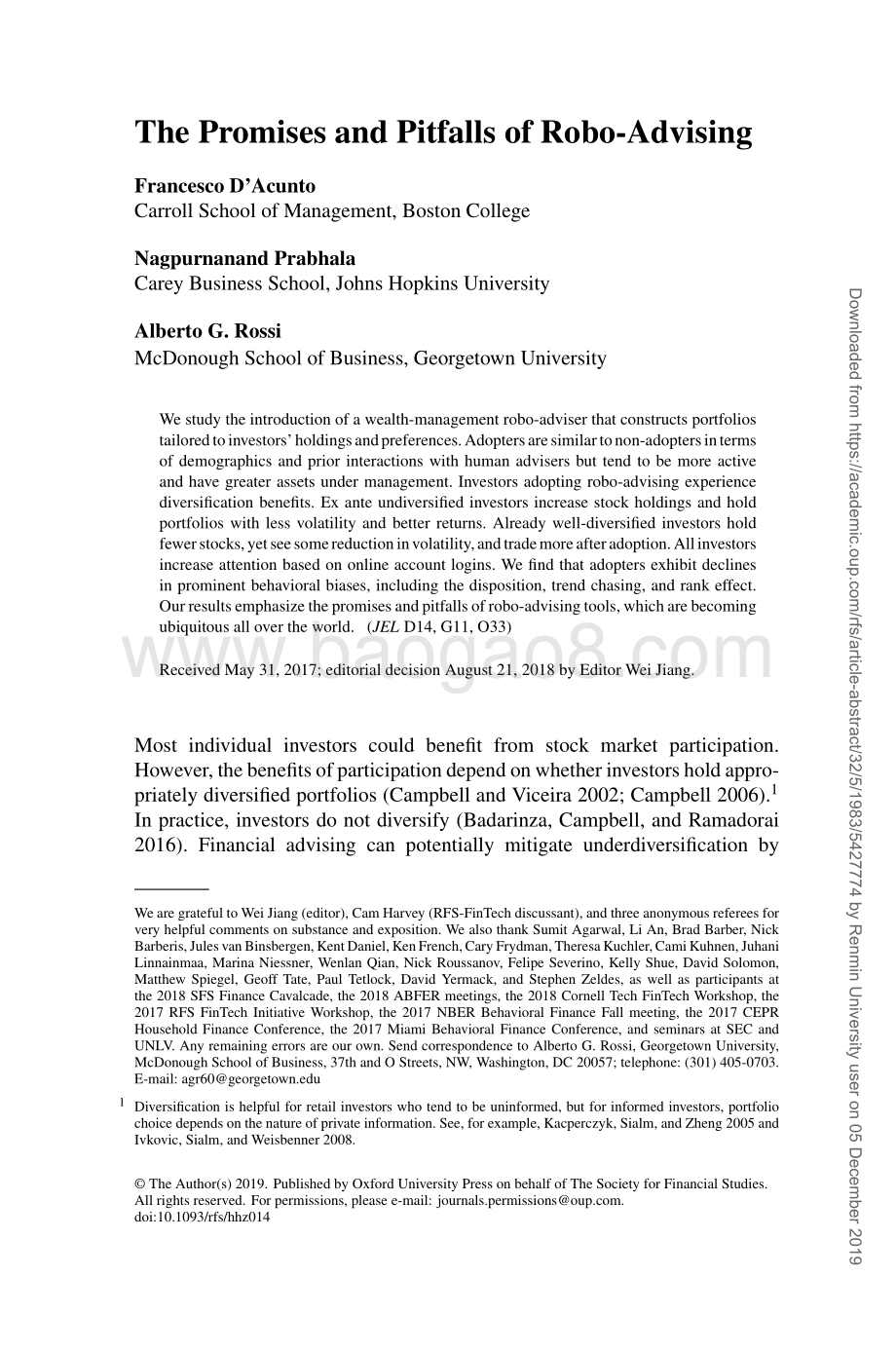 智能投顾的前景与陷阱（英文版）.pdf_第1页