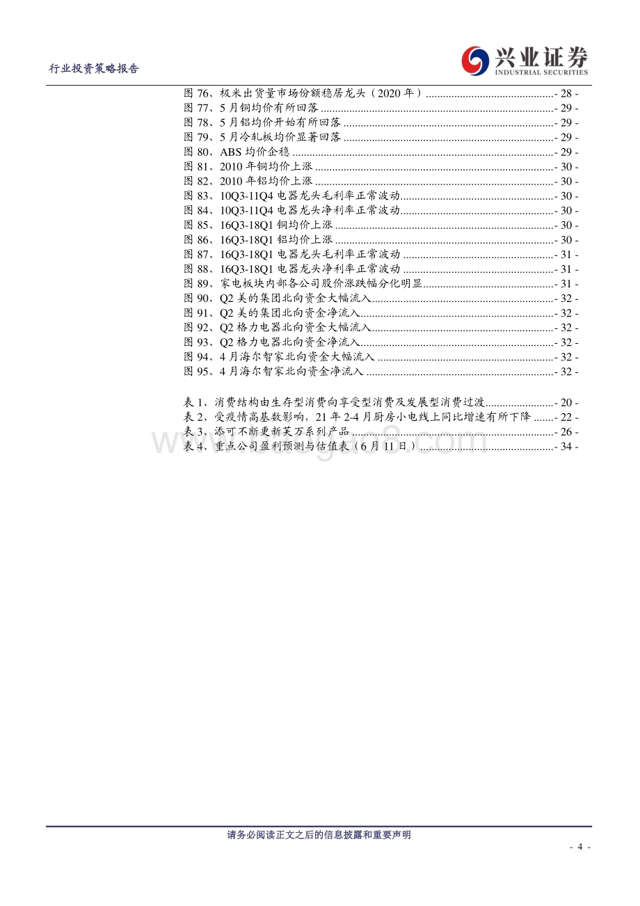 家电行业2021年中期投资策略：左手价值右手成长寻找家电行业第二成长曲线.pdf_第4页
