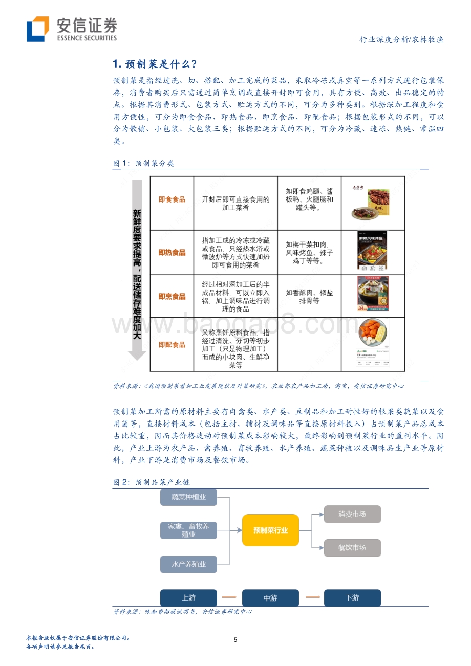 预制菜行业深度报告：行业迎来风口原材料企业有望突围.pdf_第5页