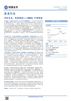 医美行业2021中期策略：科技变美服务赋能.pdf