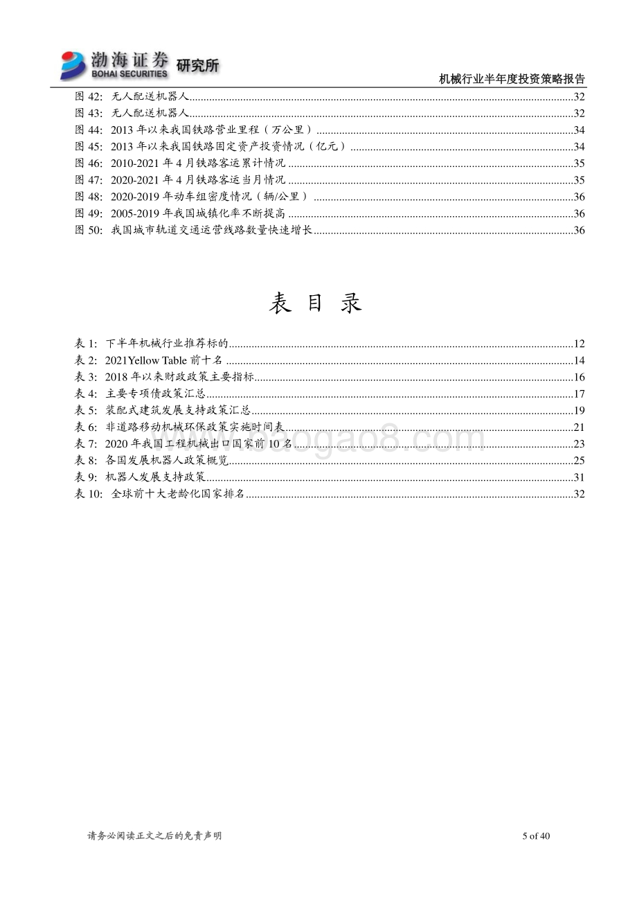 机械行业2021年半年度投资策略报告：基本面持续复苏行业景气度继续提升.pdf_第5页